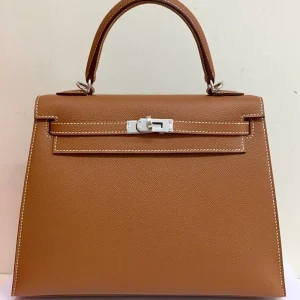 Hermès Kelly Sellier 25 Gold 37 Epsom 2024 W