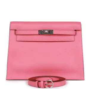 Hermès Kelly Danse Rose Azalee 8W Swift 2023 B