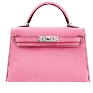 Hermès Kelly Sellier 20 Bubblegum L4 Epsom 2024 U