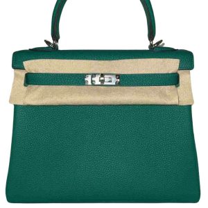 Hermès Kelly  25 Vert Vertigo U4 Togo 2024 W