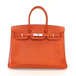 Hermès Birkin  35 Orange H 93 Epsom 2011