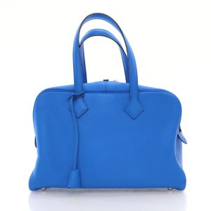 Hermès Victoria  32 Blue Zanzibar  B3 Clemence 2012 P