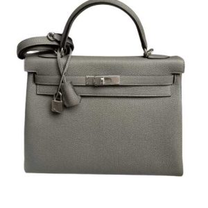 Hermès Kelly  32 Gris Meyer 0L Togo 2024 B