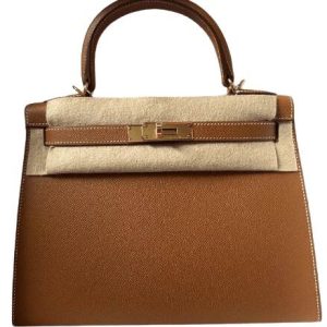 Hermès Kelly Sellier 28 Gold 37 Epsom 2024 W