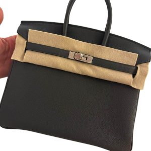 Hermès Birkin  25 Gris Misty H0 Togo 2024 W
