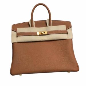 Hermès Birkin  25 Gold 37 Togo 2017 A