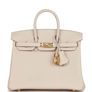 Hermès Birkin  25 Craie  10 Togo 2024 W
