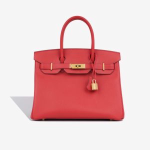 Hermès Birkin  30 Rouge Casaque Q5 Epsom 2015 T