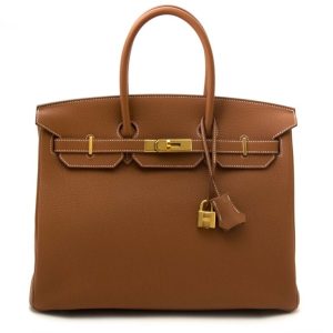 Hermès Birkin  35 Gold 37 Togo 2010 N
