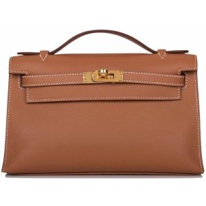 Hermès Kelly Sellier 20 Gold 37 Swift 2018 C