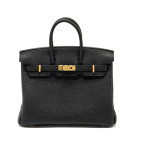 Hermès Birkin  25 Black 89 Togo 2019 D