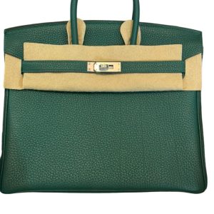 Hermès Birkin  25 Vert Malachite Z6 Togo 2020 Y