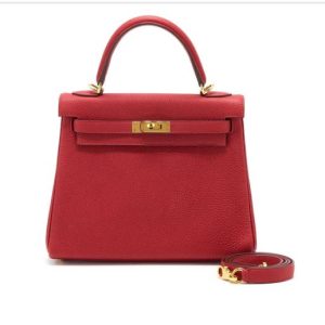 Hermès Kelly  25 Rouge Casaque Q5 Togo 2020 Y