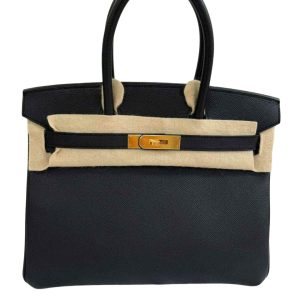 Hermès Birkin  30 Black 89 Epsom 2019 D
