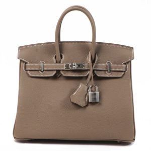 Hermès Birkin  25 Etoupe  18 Togo 2024 W