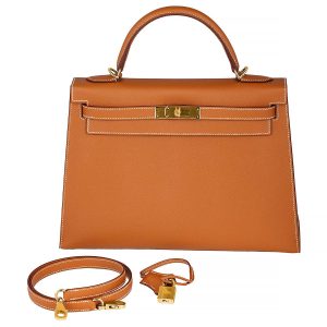 Hermès Kelly Sellier 28 Gold 37 Epsom 2010 N