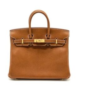 Hermès Birkin  25 Gold 37 Barenia 2024 W