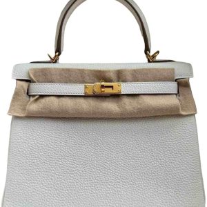 Hermès Kelly  25 Mushroom 0T Togo 2023 B