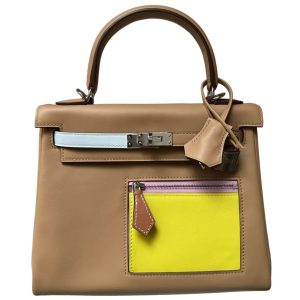 Hermès Kelly Colormatic 25 Blue Brume T0, Chai 0M, Lime 9R, Mauve Sylvestre X9, Nata I2 Swift 2023 U