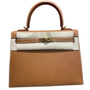 Hermès Kelly Sellier 25 Gold 37 Epsom 2024 W