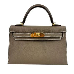 Hermès Kelly Sellier 20 Etoupe  18 Epsom 2024 W
