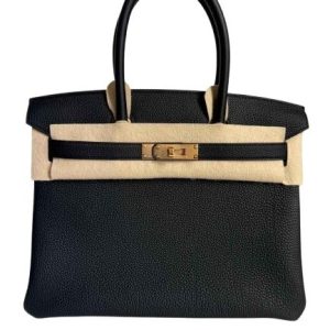 Hermès Birkin  30 Black 89 Togo 2024 W