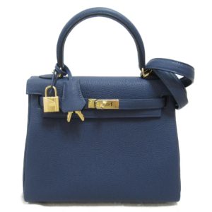 Hermès Kelly  25 Navy 7U Togo 2024 W