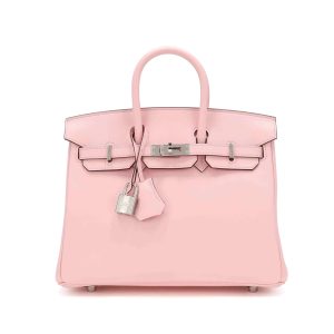 Hermès Birkin  25 Rose Sakura 3Q Swift 2015 T