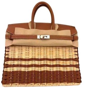 Hermès Birkin Picnic 25 Gold 37 Swift, Wicker 2024 W