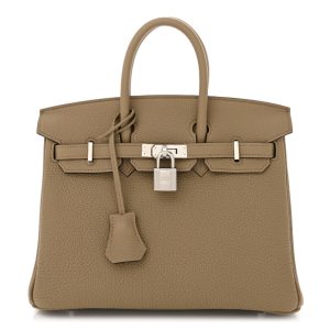 Hermès Birkin  25 Beige Marfa 8Q Togo 2024 W