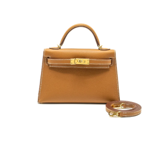 Hermès Kelly Sellier 20 Gold 37 Epsom 2023 B