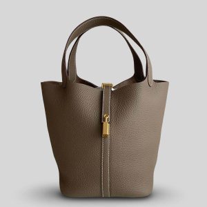 Hermès Picotin  22 Etoupe  18 Clemence 2024 W