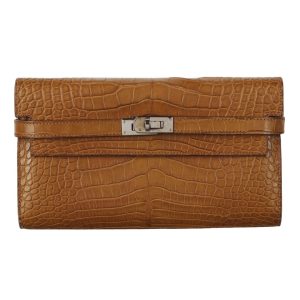 Hermès Kelly To Go Gold 37 Alligator Matt 2024 W