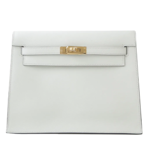 Hermès Kelly Danse & Verso White 01 Evercolor 2024 W