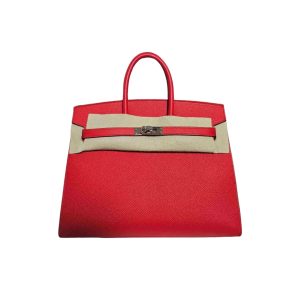 Hermès Birkin Sellier 25 Rouge Coeur S3 Epsom 2020 Y