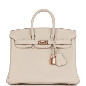 Hermès Birkin  25 Craie  10 Togo 2023 B