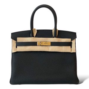 Hermès Birkin  30 Black 89 Togo 2017 A
