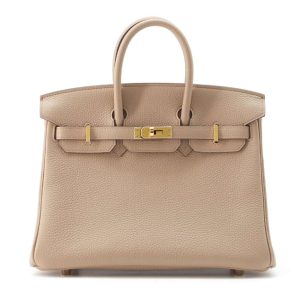 Hermès Birkin  25 Beige Marfa 8Q Togo 2024 B