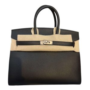 Hermès Birkin Sellier 25 Black 89 Epsom 2024 W
