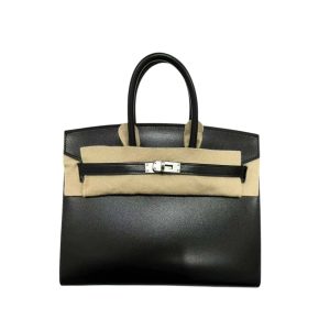 Hermès Birkin Sellier 25 Black 89 Box 2024 W