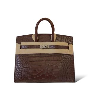 Hermès Birkin  20 Havane 41 Alligator Matt 2024 B