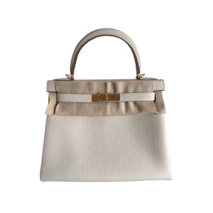 Hermès Kelly  28 Craie  10 Togo 2024 W