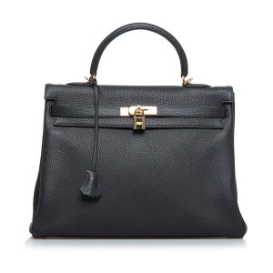 Hermès Kelly  35 Black 89 Togo 2013 Q