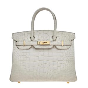 Hermès Birkin  30 Beton 8L Alligator Matt 2021 Z