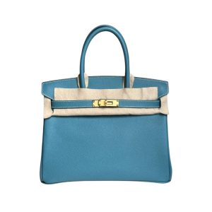 Hermès Birkin  30 Blue Jean  75 Epsom 2024 W