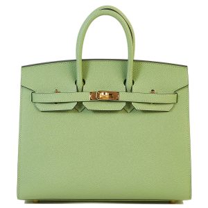 Hermès Birkin Sellier 25 Vert Criquet 3I Epsom 2020 Y