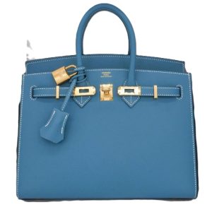 Hermès Birkin Sellier 25 Blue Jean  75 Epsom 2024 W