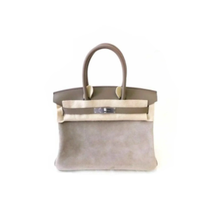 Hermès Birkin  30 Etoupe  18 Grizzly 2024 W