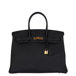 Hermès Birkin  35 Black 89 Togo 2010 N