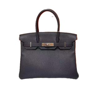 Hermès Birkin  30 Blue Nuit 2Z Togo 2017 A